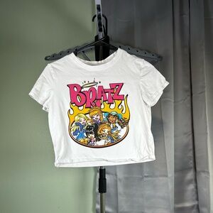 Bratz White Bratz Graphic Tee Short Sleeve